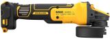 Аккумуляторная угловая шлифмашина DEWALT DCG409VST1, 18/54 В, 125 мм, 9000 об/мин, с АКБ 6 Ач и ЗУ, в кейсе TSTAK (DCG409VST1-QW)