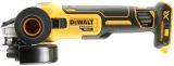 Аккумуляторная угловая шлифмашина DEWALT DCG405S2T, 18 В, 125 мм, 9000 об/мин, с 2 АКБ 3.5 Ач и ЗУ, в кейсе TSTAK (DCG405S2T-QW)