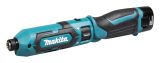 Аккумуляторная ударная отвертка Makita 7.2В, 1/4", 25 Нм, 0 – 2 450 об/мин, TD022DSE