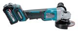 Аккумуляторная угловая шлифмашина Makita GA012GM201, 40 В, 115 мм, 8500 об/мин, с 2 АКБ 4 Ач и ЗУ, в кейсе MakPac