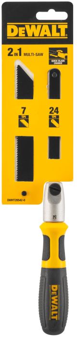 Ножовка по мультиматериалу DEWALT DWHT20542, cо сменными полотнами 2 в 1