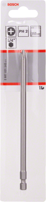 Бита для шуруповертов Bosch PH2 2607001540, XH, 152 мм, 1 шт.