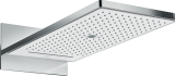 Верхний душ hansgrohe Rainmaker Select 580 3jet EcoSmart с настенным креплением скрытого монтажа 24011400, белый/хром