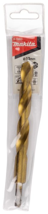 Сверло по металлу Makita D-15855, 13x101x151 мм, 1 шт. (D-15855)