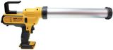 Аккумуляторный пистолет для герметика DEWALT DCE581P1K, 18 В, 2500 Н, с АКБ 5 Ач и ЗУ, в кейсе
