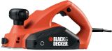 Рубанок BLACK+DECKER KW712KA, 650 Вт, 0-2 мм, 82 мм