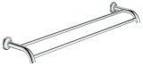Двойной держатель для полотенца GROHE Essentials Authentic, хром (40654001)