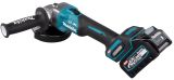 Аккумуляторная угловая шлифмашина Makita GA005GM201, 40 В, 125 мм, 8500 об/мин, с 2 АКБ 4 Ач и ЗУ, в кейсе
