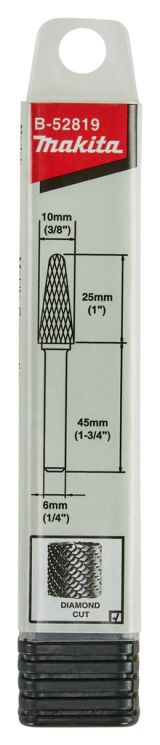 Фреза Makita по металлу, 10x20x6 мм (B-52819)