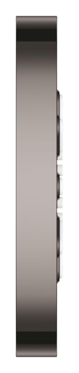 Боковой душ GROHE Rainshower Aqua, круглый, 2 режима струи, темный графит глянцевый (26801A00)