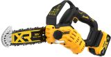 Аккумуляторная цепная пила DEWALT DCMPS520P1, 18 В, 20 см, 8.6 м/с, с АКБ 5 Ач и ЗУ (DCMPS520P1-QW)