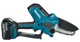 Аккумуляторная цепная пила Makita DUC101SF, 18 В, 10 см, с АКБ 3 Ач и ЗУ