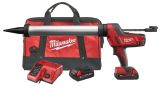 Аккумуляторный клеевой пистолет Milwaukee C18 PCG/600A-201B 4933441305, с АКБ 2 Ач и ЗУ, в сумке