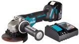 Аккумуляторная угловая шлифмашина Makita DGA508, 18 В, 125 мм, 8500 об/мин, с АКБ 3 Ач и ЗУ (DGA508P1Z)