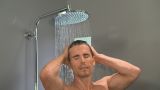 Душевая система hansgrohe Crometta S 240 1jet с термостатом 27267000, хром