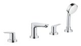 Смеситель для ванны GROHE BauEdge, хром (2512010A)