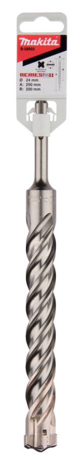 Бур Makita SDS-plus Nemesis II 24х200x250, B-58693