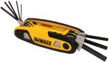 Набор дюймовых шестигранных ключей DEWALT DWHT70262M, 3/32"-1/4", 8 шт.