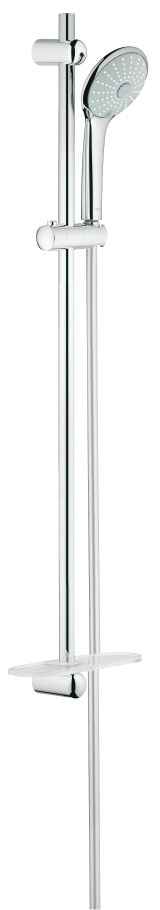 Душевой гарнитур GROHE Euphoria 110 Massage с мыльницей, 3 режима струи, душевая штанга 900 мм, 16.6 л/мин, хром (27226001)