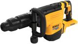 Аккумуляторный отбойный молоток DEWALT DCH892X2, 54 В, 19.4 Дж, 2210 уд/мин, с 2 АКБ 3 Ач и ЗУ, в кейсе (DCH892X2-QW)