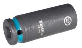 Ударная удлиненная торцовая головка Makita Impact Black 1/2" 22x81, 5 мм , E-16514