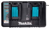 Двойное быстрое зарядное устройство Makita DC18RD, 7.2-18 В, 2x9 A (196941-7)