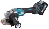 Аккумуляторная угловая шлифмашина Makita GA005GM201, 40 В, 125 мм, 8500 об/мин, с 2 АКБ 4 Ач и ЗУ, в кейсе