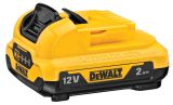 Аккумулятор DEWALT DCB122, Li-Ion, 12 В, 2 Ач (DCB122-XJ)
