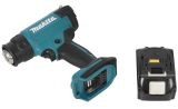 Аккумуляторный тепловой пистолет (фен) Makita LXT 18В, 1 режим, 550°, АКБ 5.0 Ач, З/У, кейс MakPac, DHG181RT1J