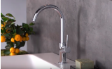 Смеситель для раковины hansgrohe Talis 210 со сливным клапаном Push-Open 32080000, хром