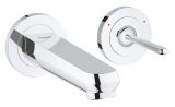 Внешняя часть смесителя для раковины GROHE Eurodisc Joy на 2 отверстия, M-Size, хром (19968000)