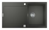 Мойка GROHE K500 с одной чашей, 860 x 500 мм, серый гранит (31644AT0)