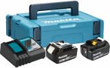 Набор Makita 198311-6: 2 АКБ BL1850B, Li-Ion, 18 В, 5 Ач и быстрое зарядное устройство DC18RC, 7.2-18 В, 9 A, в кейсе Makpac