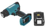 Аккумуляторный тепловой пистолет (фен) Makita LXT 18В, 1 режим, 550°, с АКБ 5 Ач и ЗУ, в кейсе MakPac, DHG180RT1J