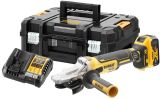 Аккумуляторная угловая шлифмашина DEWALT DCG405FP1, 20 В, 100 мм, 9000 об/мин, с АКБ 5 Ач и ЗУ (DCG405FP1N-A9)