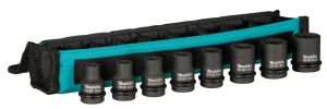 Набор ударных торцовых головок Makita Impact Black 1/2", 8 шт, E-16601