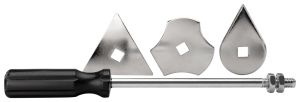 Скребок Makita с 3-мя насадками, PR00000041