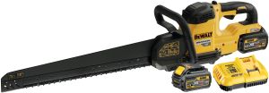 Аккумуляторная аллигаторная пила DEWALT DCS398T2, 54 В, 2400 ход/мин, 40 мм, с 2 АКБ 2 Ач и ЗУ (DCS398T2-QW)