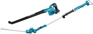 Аккумуляторный набор садовой техники Makita, 12 В: кусторез-высоторез UN460WD + воздуходувка UB101D, с АКБ 2 Ач и ЗУ