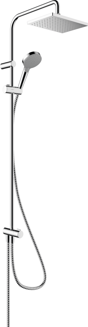 Душевая система hansgrohe Vernis Shape 230 1jet Reno с переключателем потоков 26282000, хром