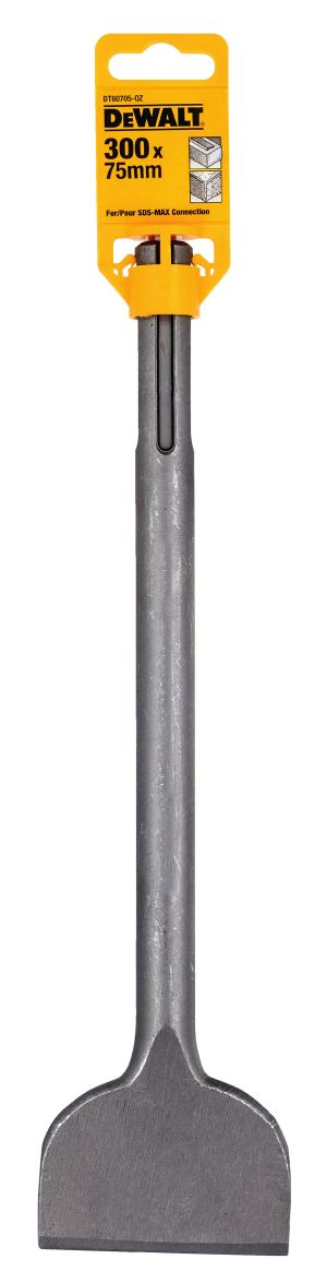 Зубило плоское DEWALT DT60705, SDS-max, 300 x 75 мм