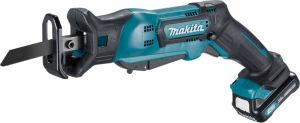 Аккумуляторная сабельная пила Makita JR105DWAE, 10.8 В, 3300 ход/мин, 13 мм, с 2 АКБ 2 Ач и ЗУ, в кейсе