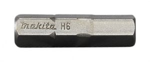 Бита Makita HEX6.0, 25 мм, HEX, 3 шт. (B-23721)