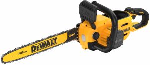 Аккумуляторная цепная пила DEWALT DCMCS574X1, 54 В, 45 см, 15 м/с, с АКБ 3 Ач и ЗУ (DCMCS574X1-QW)