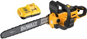 Аккумуляторная цепная пила DEWALT DCMCS575X1, 54 В, 50 см, 15 м/с, с АКБ 3 Ач и ЗУ (DCMCS575X1N-XJ)