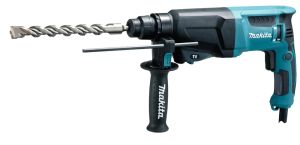 Перфоратор Makita SDS +, с пылеотводом, 720 Вт, 23 мм, 2.6 Дж, HR2300