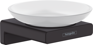 Мыльница hansgrohe AddStoris 41746670, матовый черный