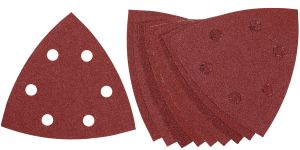 Шлифлисты дельта перфорированные 93мм, 120 G, 10шт DEWALT DT3093