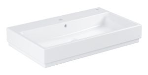 Раковина подвесная GROHE Cube Ceramic 80 см, альпин-белый (3946900H)