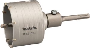 Твердосплавная коронка Makita SDS-PLUS в сборе 82х175 мм, M22 (центрирующее сверло, адаптер) , D-74027